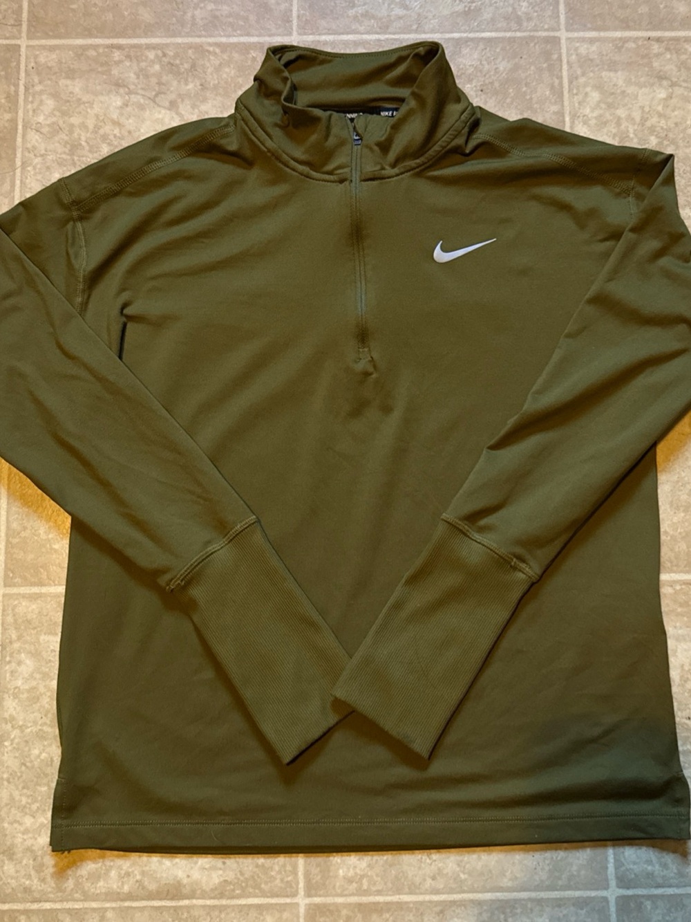 Nike Dri fit element running  1/4 zip performance pullover
